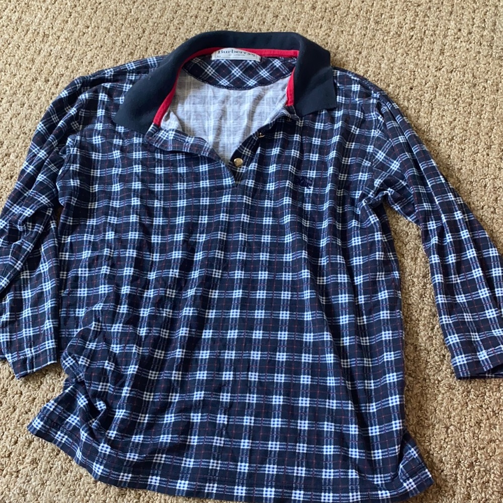 vintage RARE burberry top